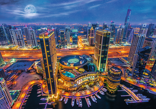 Dubai fényei Trefl 2000 darabos kirakó puzzle (TR-27094) - puzzlegarden