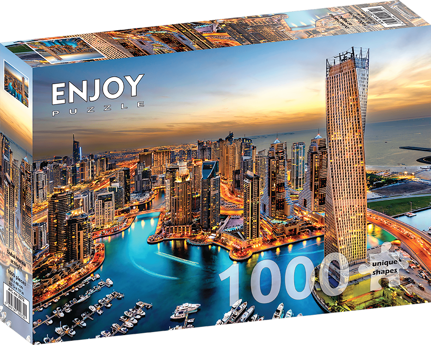 Dubai Kikötő ENJOY 1000 darabos kirakó puzzle (EN-2072 5949194020720) - puzzlegarden