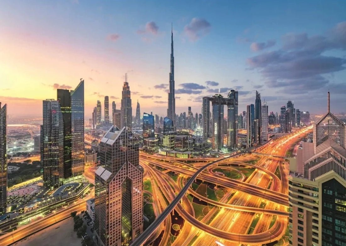 Dubai kollekció – Dubai látképe Ravensburger 1000 darabos kirakó puzzle (RA-12001745) - puzzlegarden