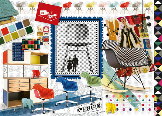 Eames Design Spektrum Ravensburger 1000 darabos kirakó puzzle (RA - 16900) - puzzlegarden
