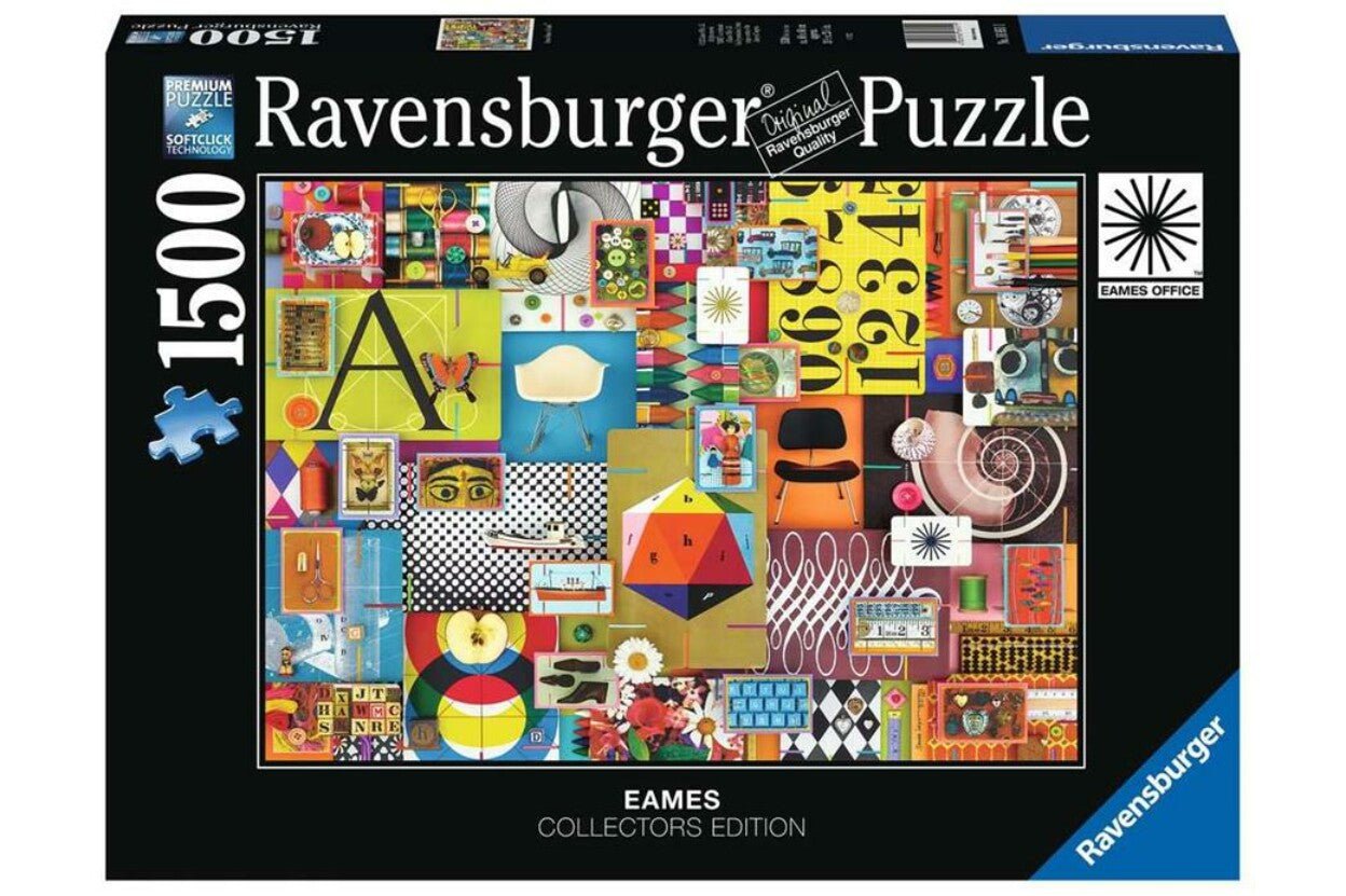 Eames - House of Cards Ravensburger 1500 darabos kirakó puzzle (RA-16951 4005556169511) - puzzlegarden