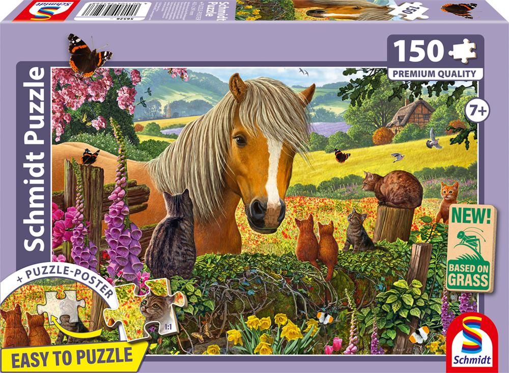 Édes találkozás a karámban Schmidt Spiele 150 darabos kirakó puzzle (SCH-56526) - puzzlegarden