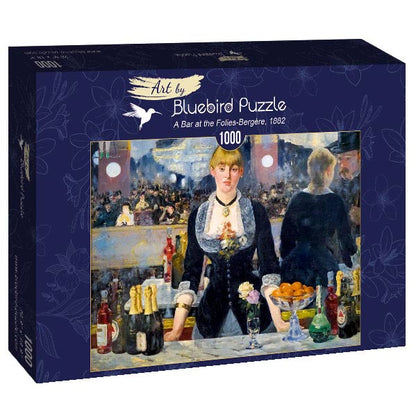 Édouard Manet - A Folies-Bergère bárja Bluebird 1000 darabos kirakó puzzle (BB-P-60080 3663384600807) - puzzlegarden