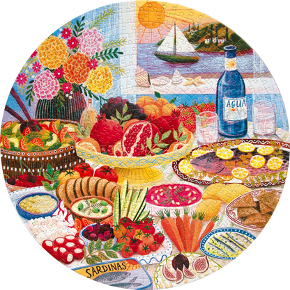 Mediterrán teríték – teljes kirakókép