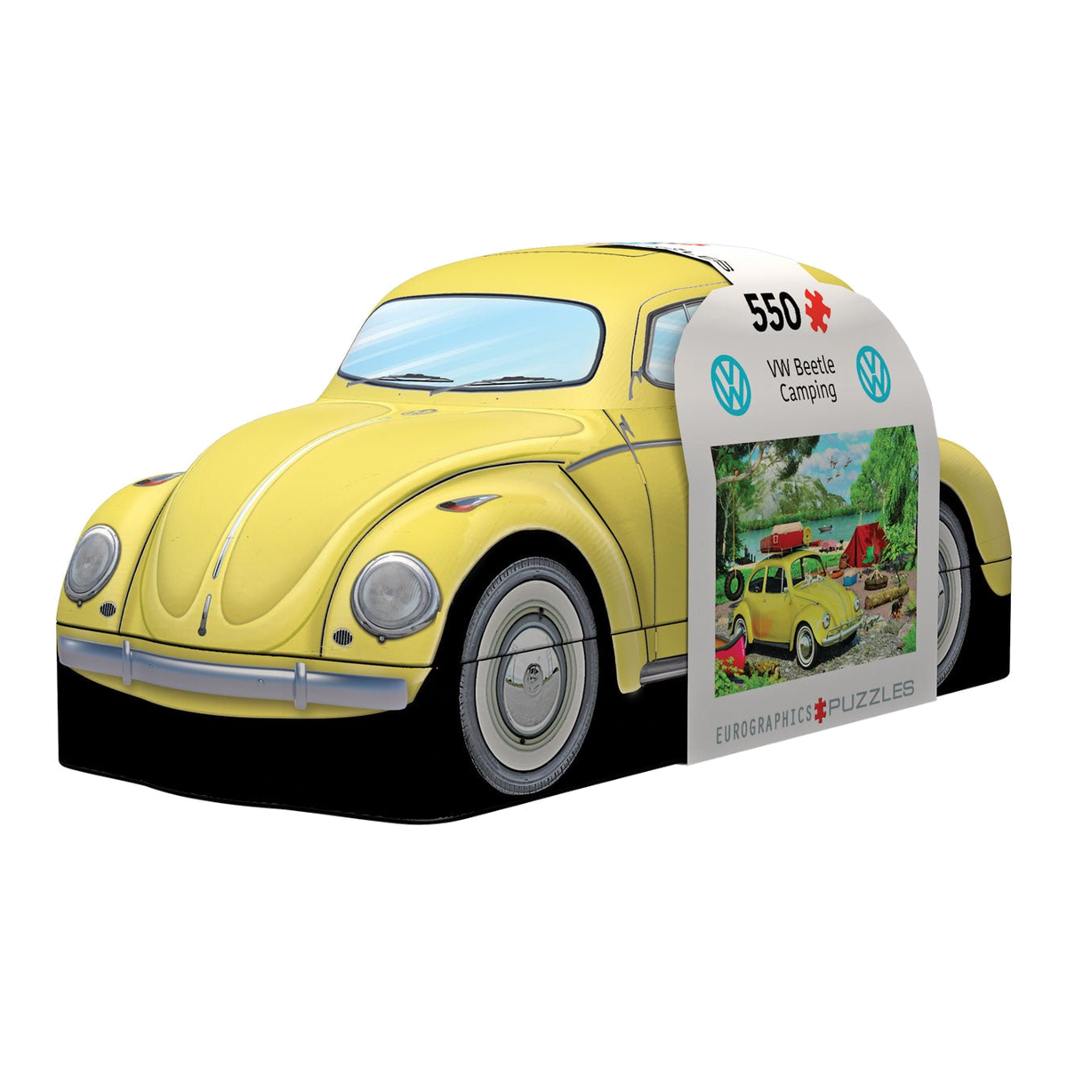 VW Bogár – kemping – fémdobozban Eurographics 550 darabos kirakó puzzle (EUR-8551-5691) - puzzlegarden