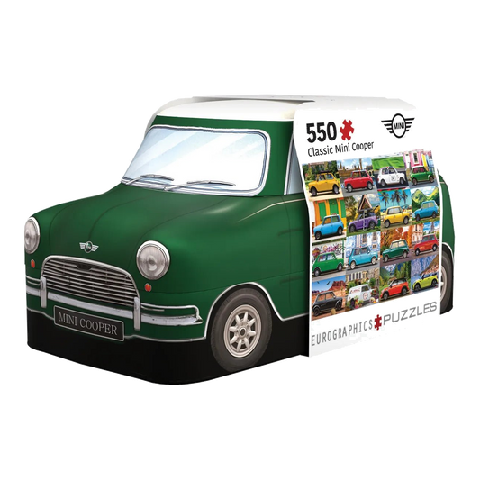 Mini Cooper – fémdobozban Eurographics 550 darabos kirakó puzzle (EUR-8551-6089) - puzzlegarden