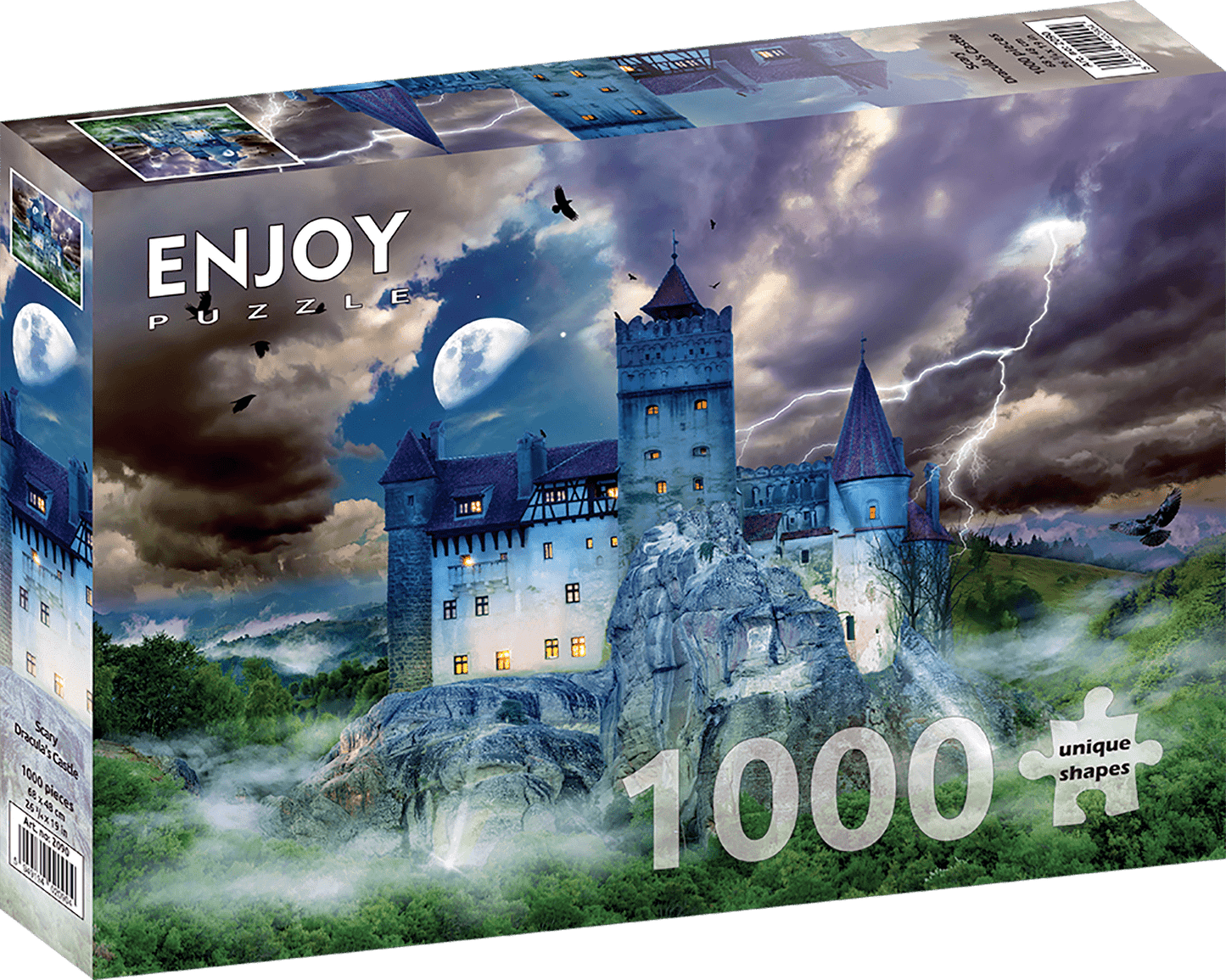 Egy Éjszaka a Darkula kastélyban ENJOY 1000 darabos kirakó puzzle (EN-2090 5949194020904) - puzzlegarden