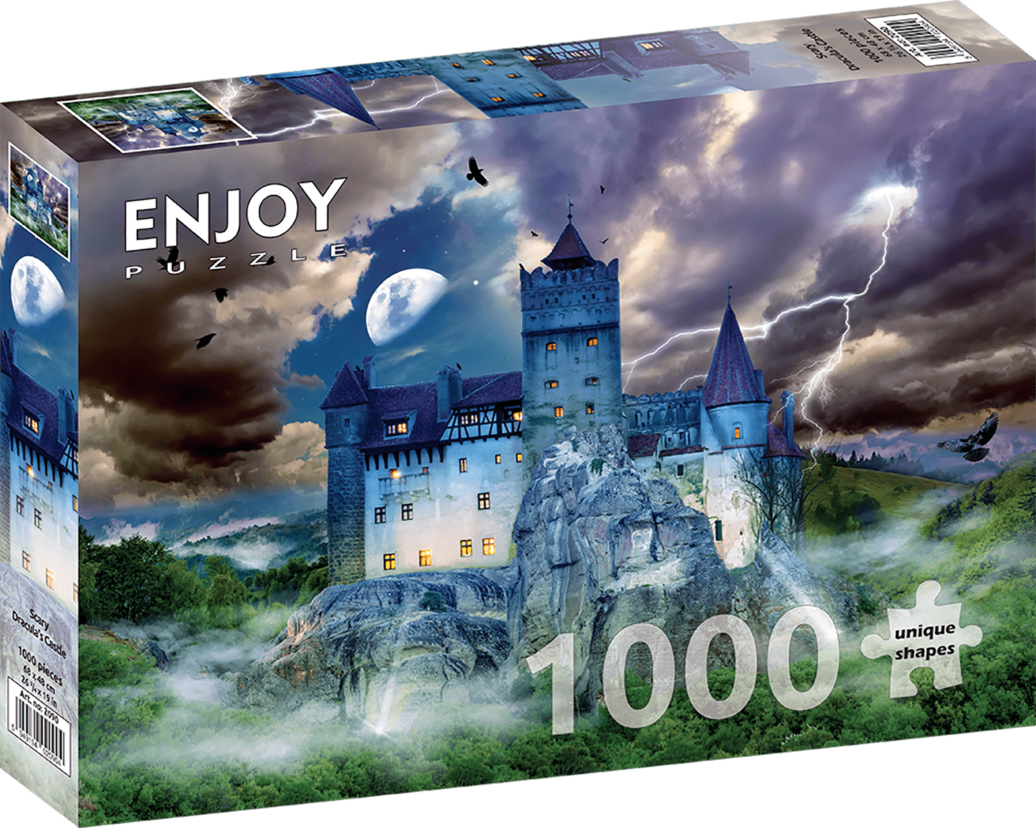 Egy Éjszaka a Darkula kastélyban ENJOY 1000 darabos kirakó puzzle (EN-2090 5949194020904) - puzzlegarden