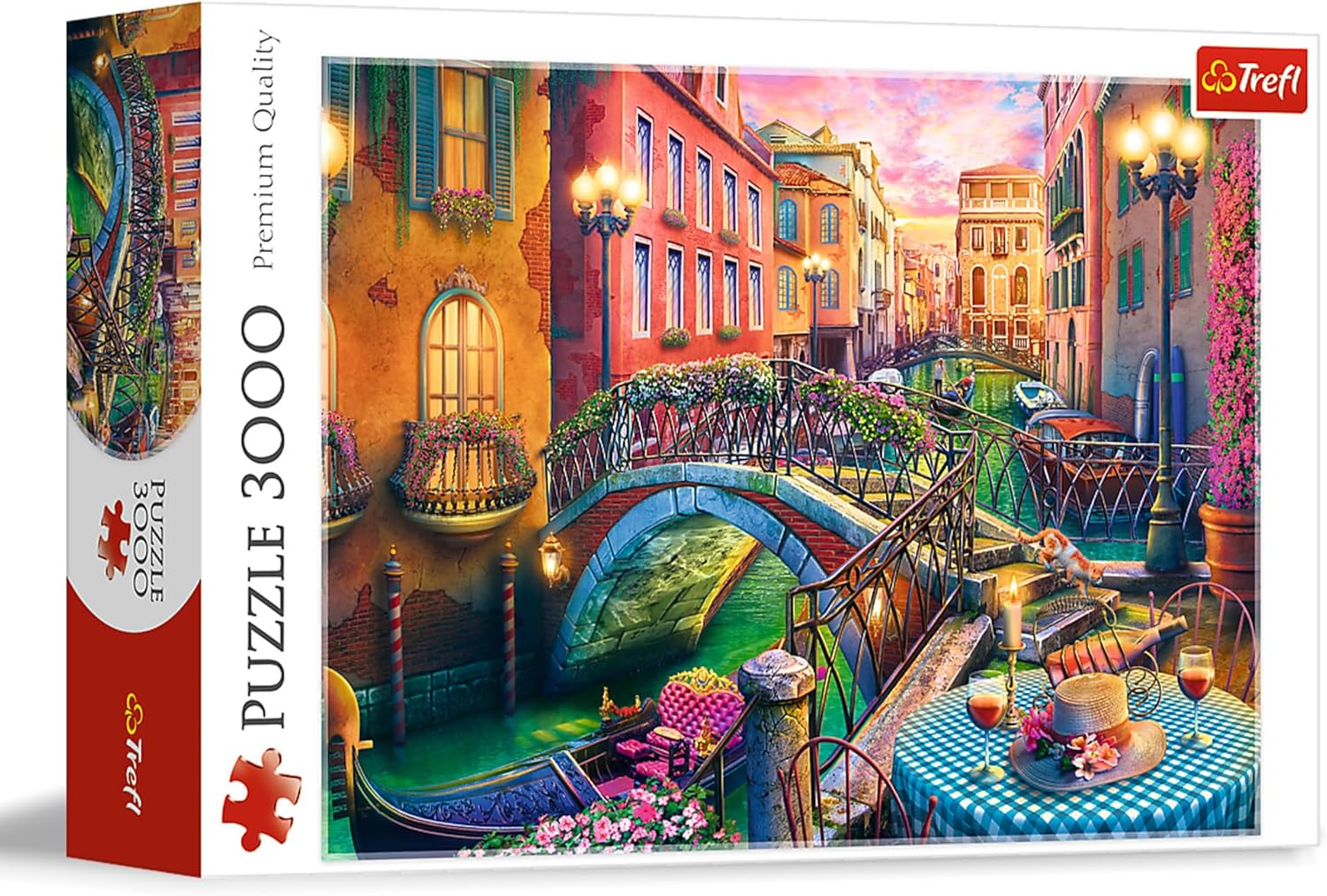 Egy este Velencében Trefl 3000 darabos kirakó puzzle (TR - 33080 5900511330809) - puzzlegarden