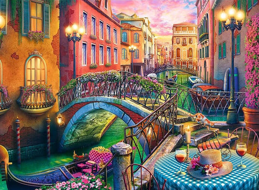 Egy este Velencében Trefl 3000 darabos kirakó puzzle (TR - 33080 5900511330809) - puzzlegarden