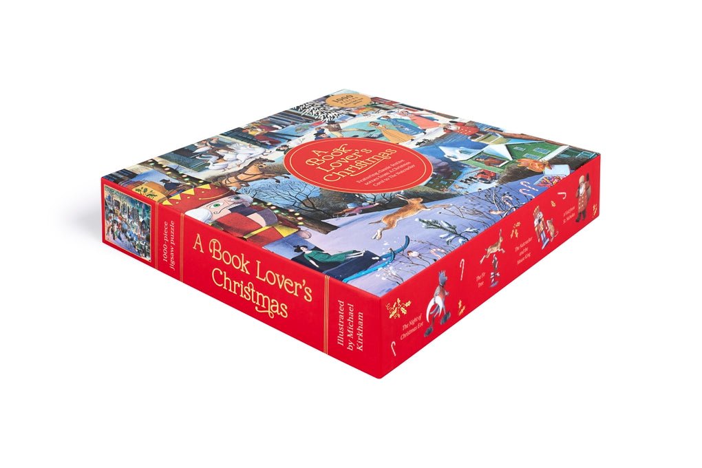 Egy könyvmoly karácsonya Laurence King 1000 darabos kirakó puzzle (LK - 9781399625500) - puzzlegarden