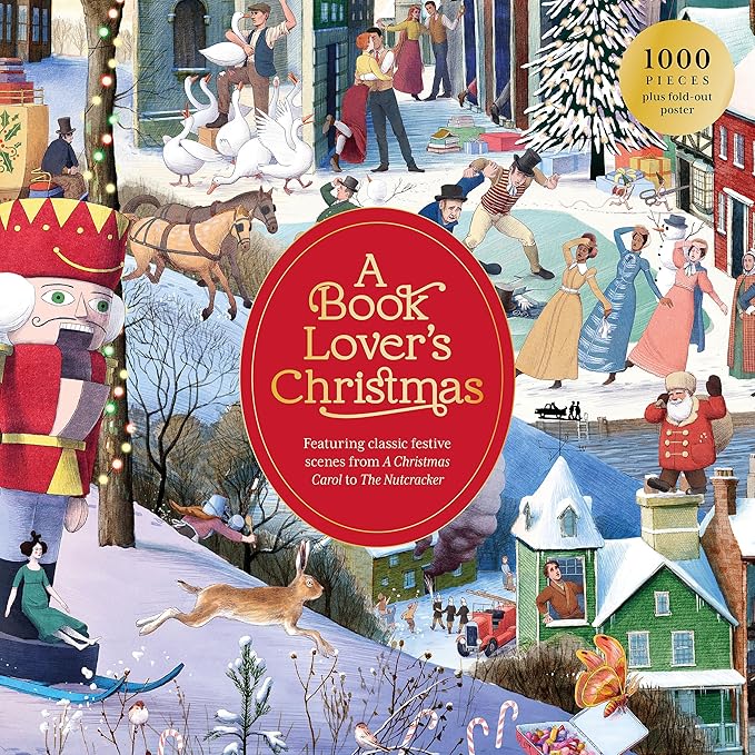 Egy könyvmoly karácsonya Laurence King 1000 darabos kirakó puzzle (LK - 9781399625500) - puzzlegarden
