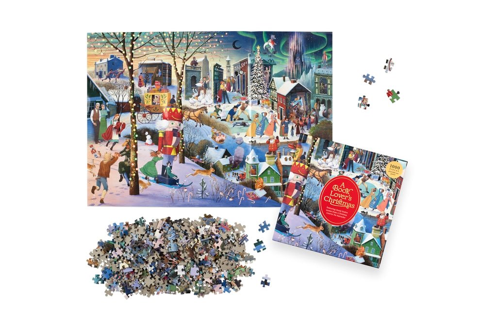 Egy könyvmoly karácsonya Laurence King 1000 darabos kirakó puzzle (LK - 9781399625500) - puzzlegarden