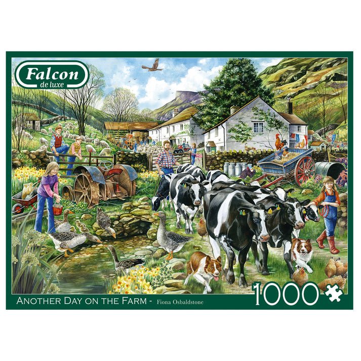 Egy újabb nap a farmon Falcon 1000 darabos kirakó puzzle (FA - 11283 8710126112830) - puzzlegarden