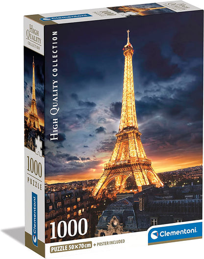 Eiffel-torony Clementoni 1000 darabos kirakó puzzle (CL-39703 8005125397037) - puzzlegarden