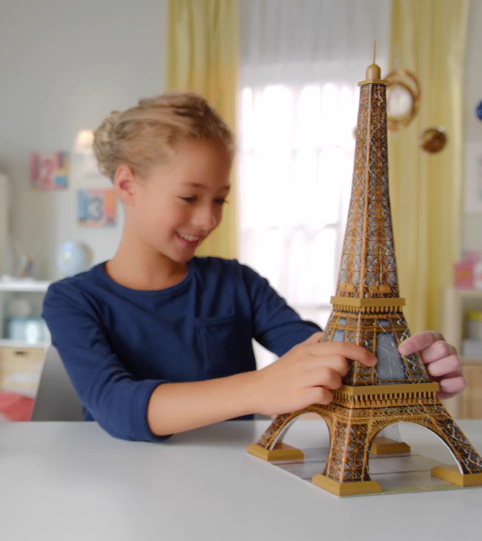 Eiffel - torony - Párizs - 3D Ravensburger 216 darabos kirakó puzzle (RA - 12556 4005556125562) - puzzlegarden