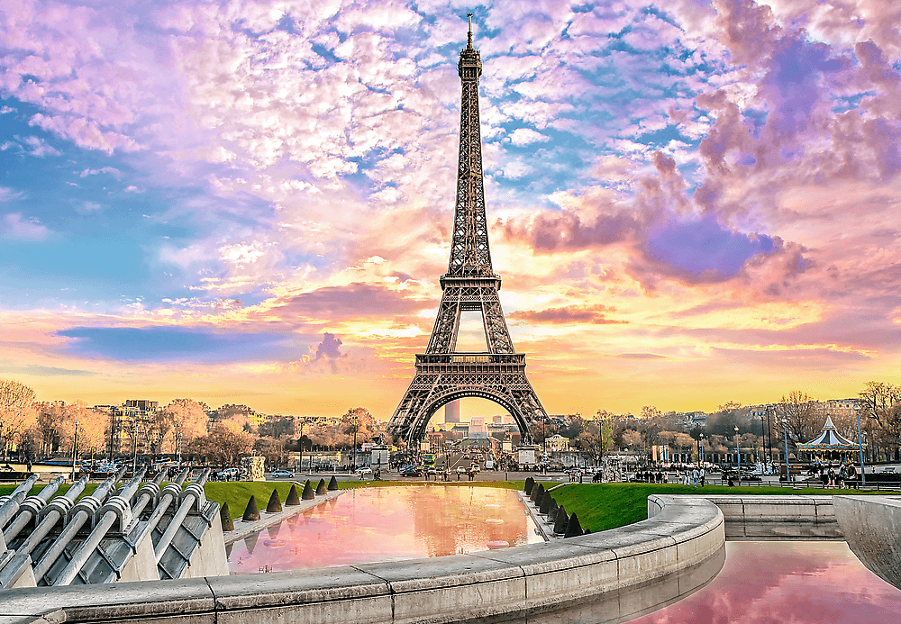 Eiffel - torony, Párizs Trefl 1000 darabos kirakó puzzle (TR-10693) - puzzlegarden