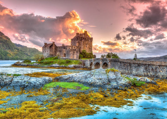 Eilean Donan kastély, Skócia Bluebird 3000 darabos kirakó puzzle (BB - 70049) - puzzlegarden