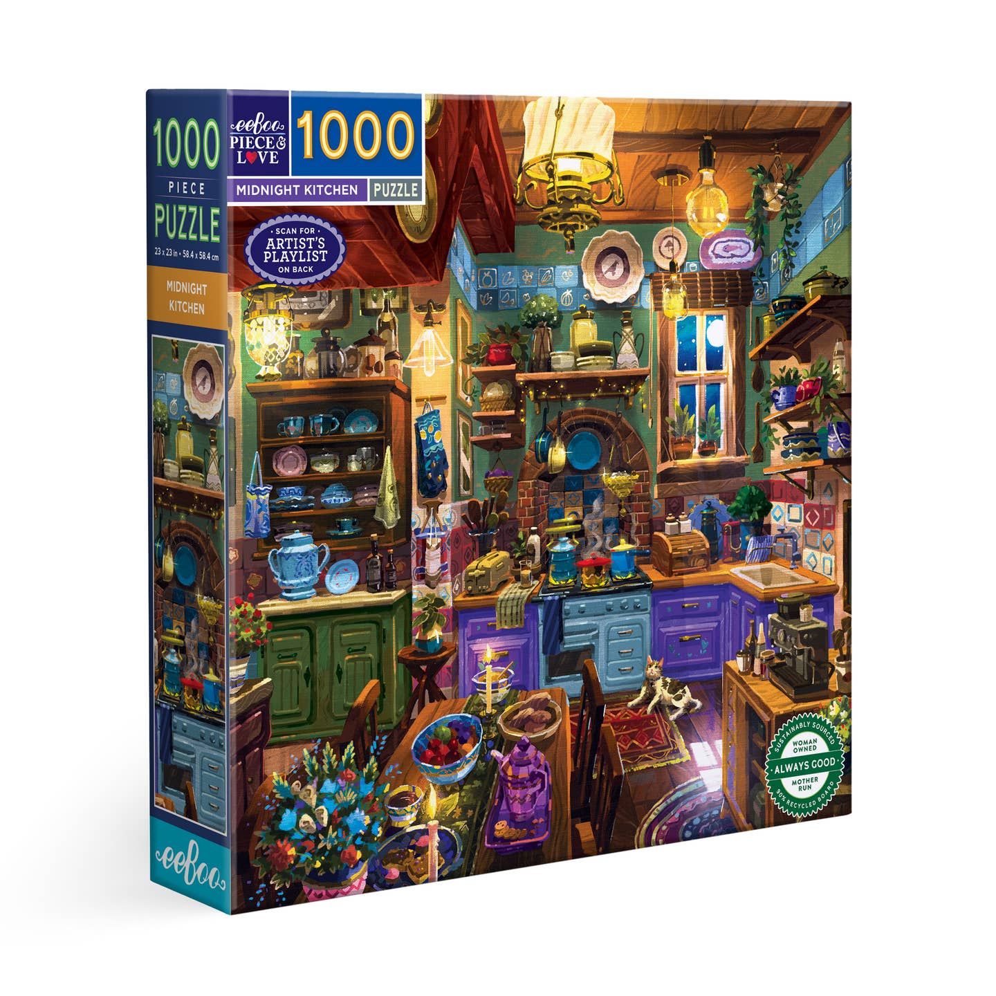 Éjféli konyha Eeboo 1000 darabos kirakó puzzle (EB-EPZT706) - puzzlegarden