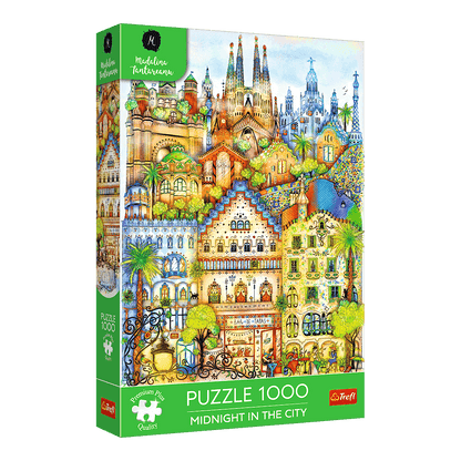 Éjféli séta Barcelonában Trefl 1000 darabos kirakó puzzle (TR-12074) - puzzlegarden