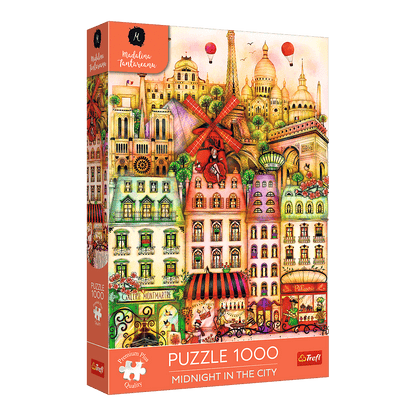 Éjféli séta Párizsban Trefl 1000 darabos kirakó puzzle (TR-12073) - puzzlegarden