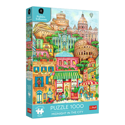 Éjféli séta Rómában Trefl 1000 darabos kirakó puzzle (TR-12072) - puzzlegarden