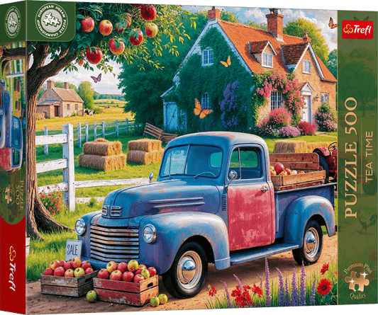 EJPC 2025 - A farmer autója Trefl 500 darabos kirakó puzzle (TR - 37612) - puzzlegarden