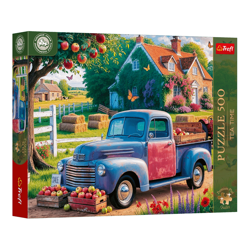 EJPC 2025 - A farmer autója Trefl 500 darabos kirakó puzzle (TR-37612) - puzzlegarden