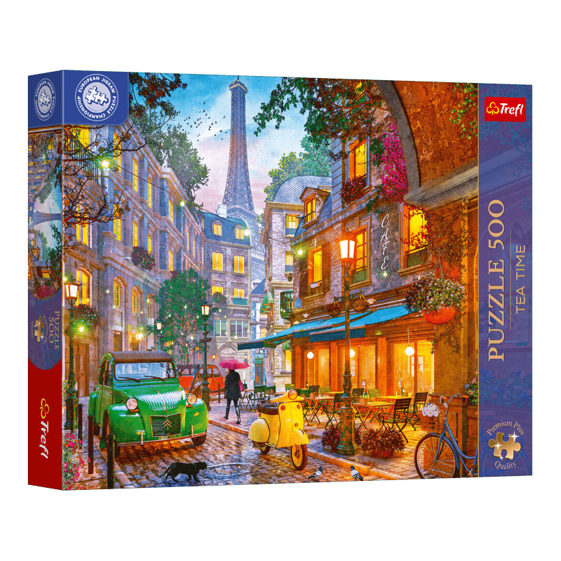 EJPC 2025 - Kávézó Párizsban Trefl 500 darabos kirakó puzzle (TR-37614) - puzzlegarden