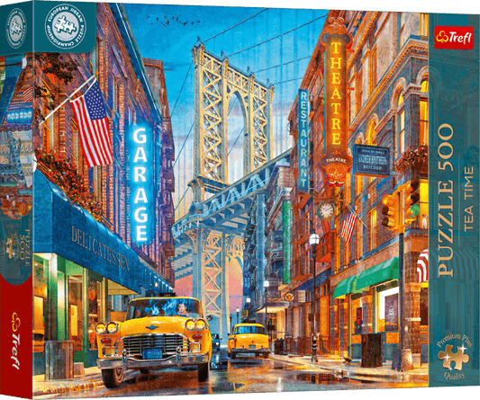 EJPC 2025 - Kilátás a Manhattan hídra Trefl 500 darabos kirakó puzzle (TR - 37613) - puzzlegarden
