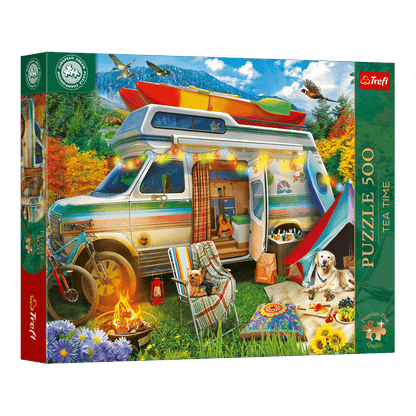 EJPC 2025 - Lakóautó Trefl 500 darabos kirakó puzzle (TR-37611) - puzzlegarden