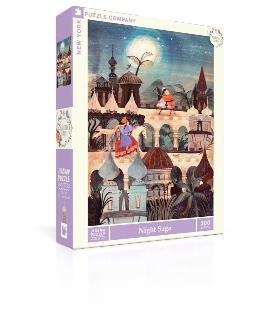 Éjszakai Krónika New York Puzzle Company 500 darabos kirakó puzzle (NYPC - NPZAL2434 840291701817) - puzzlegarden