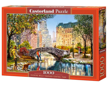 Éjszakai séta a Central Parkban Castorland 1000 darabos kirakó puzzle (C-104376 5904438104376) - puzzlegarden