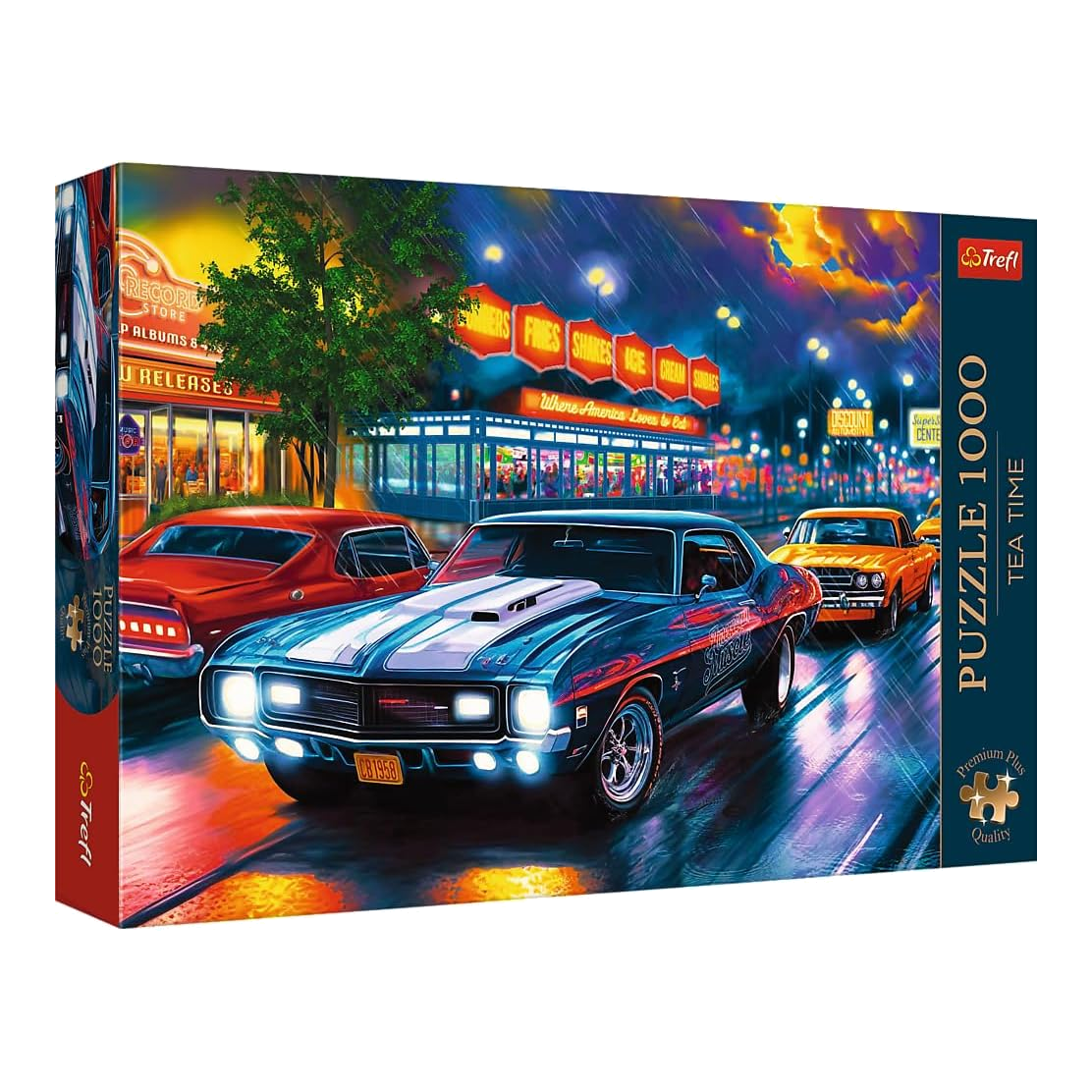 Éjszakai vezetés Trefl 1000 darabos kirakó puzzle (TR-12076) - puzzlegarden
