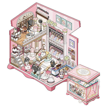 Ékszerdoboz - matricajelenet Simno 1 darabos kirakó puzzle (SN-6941776325048) - puzzlegarden