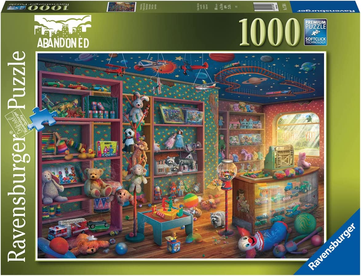 Elhagyatott helyek - Lepukkant Játékbolt Ravensburger 1000 darabos kirakó puzzle (RA-17508 4005556175086) - puzzlegarden