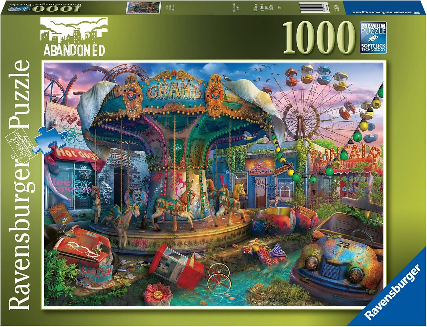 Elhagyatott Helyek - Zord Karnevál Ravensburger 1000 darabos kirakó puzzle (RA - 16190 4005556161904) - puzzlegarden