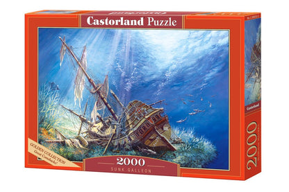 Elsüllyedt gálya Castorland 2000 darabos kirakó puzzle (C-200252 5904438200252) - puzzlegarden