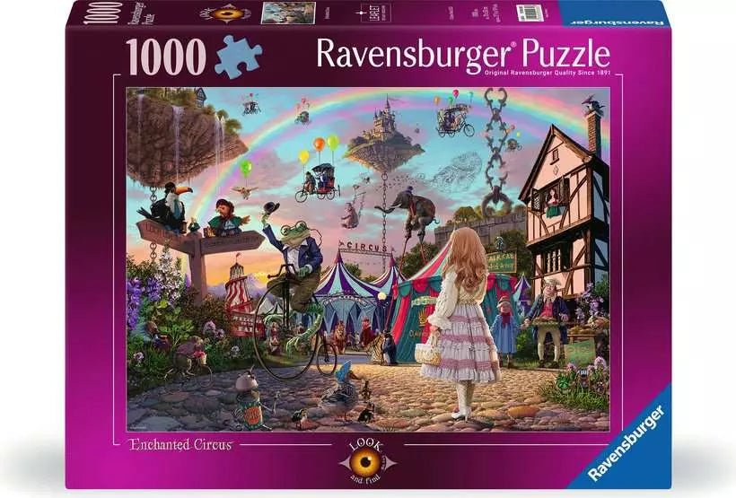 Elvarázsolt cirkusz Ravensburger 1000 darabos kirakó puzzle (RA-12000285) - puzzlegarden
