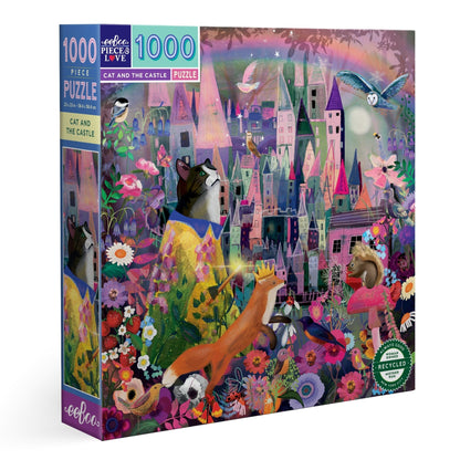 Elvarázsolt Kastély Eeboo 1000 darabos kirakó puzzle (EB-PZTCAC 689196515903) - puzzlegarden