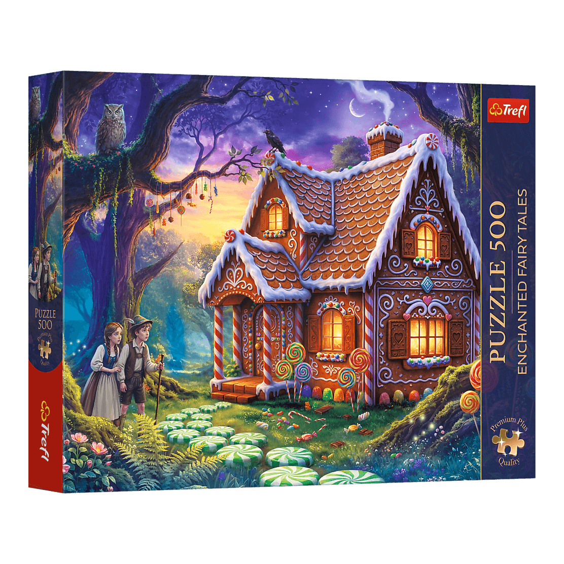 Elvarázsolt mesék: Jancsi és Juliska Trefl 500 darabos kirakó puzzle (TR-37633) - puzzlegarden