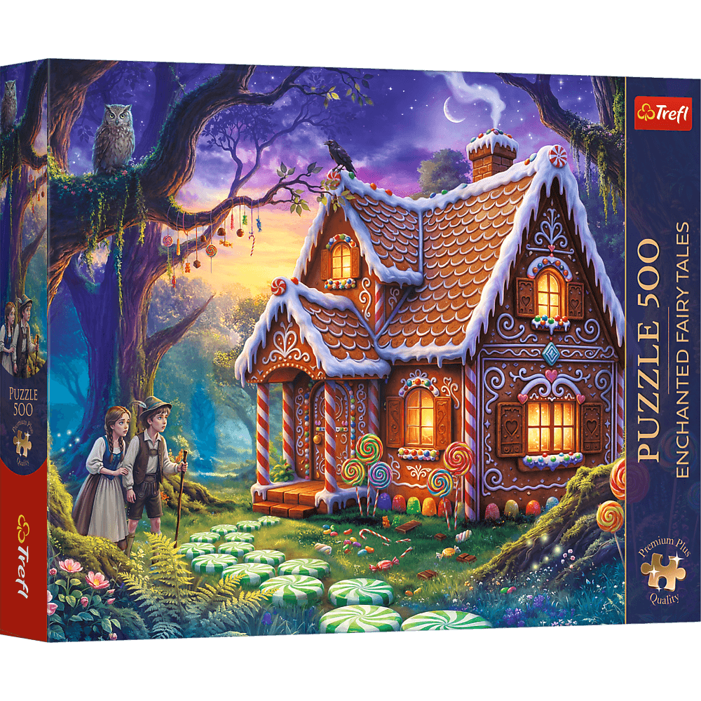 Elvarázsolt mesék: Jancsi és Juliska Trefl 500 darabos kirakó puzzle (TR-37633) - puzzlegarden