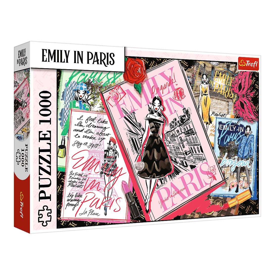Emily Párizsban - Divat Magazin Trefl 1000 darabos kirakó puzzle (TR-10966) - puzzlegarden