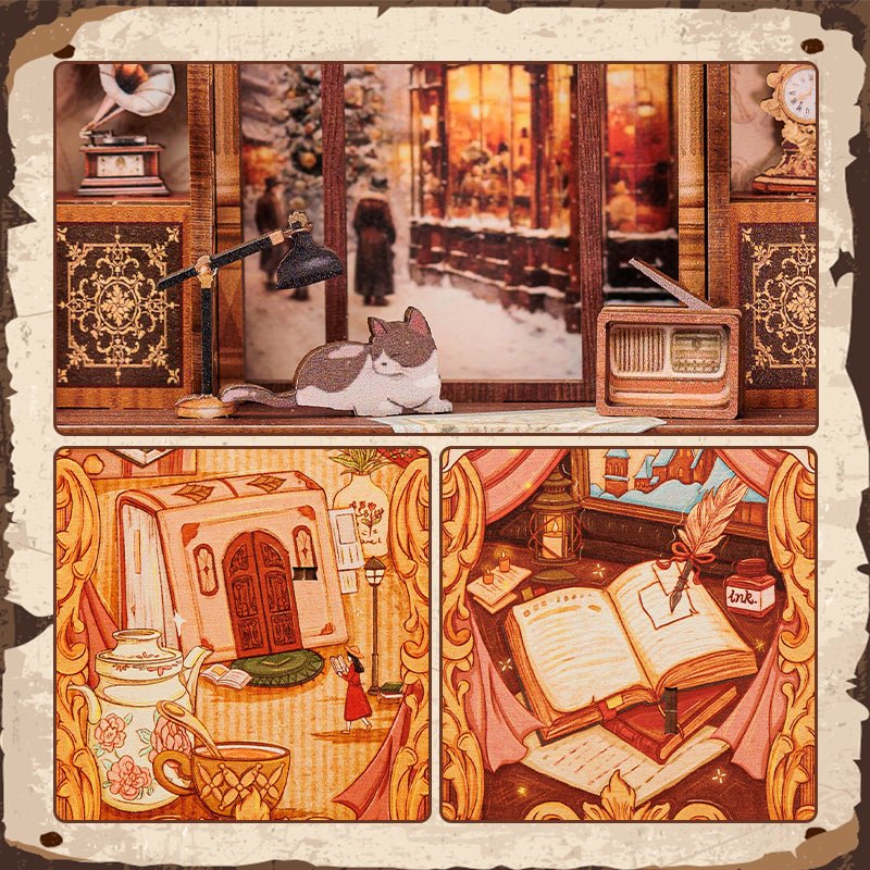 Emlékek könyvesboltja CuteBee 127 darabos kirakó puzzle (CB - SD01B) - puzzlegarden