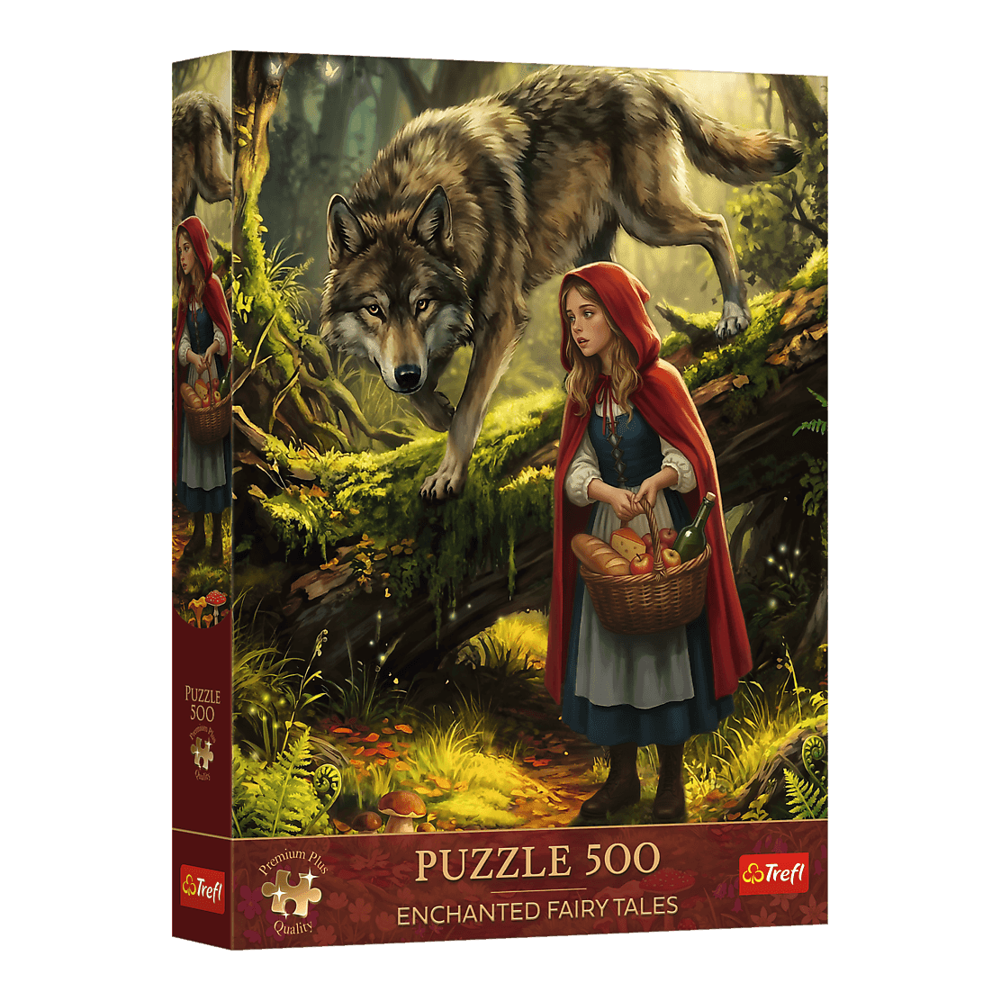 Enchanted Fairy Tales: Piroska és a farkas Trefl 500 darabos kirakó puzzle (TR-37632) - puzzlegarden