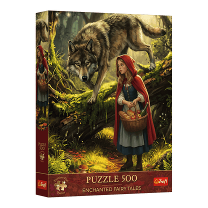 Enchanted Fairy Tales: Piroska és a farkas Trefl 500 darabos kirakó puzzle (TR-37632) - puzzlegarden