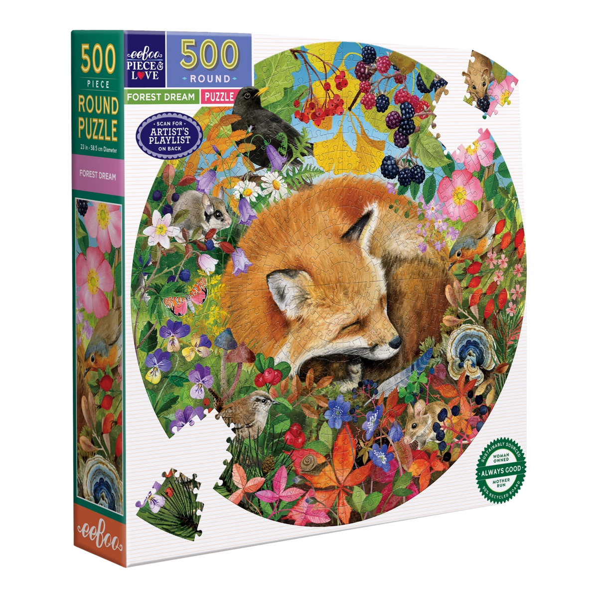Erdei álom Eeboo 500 darabos kirakó puzzle (EB-EPZF276) - puzzlegarden