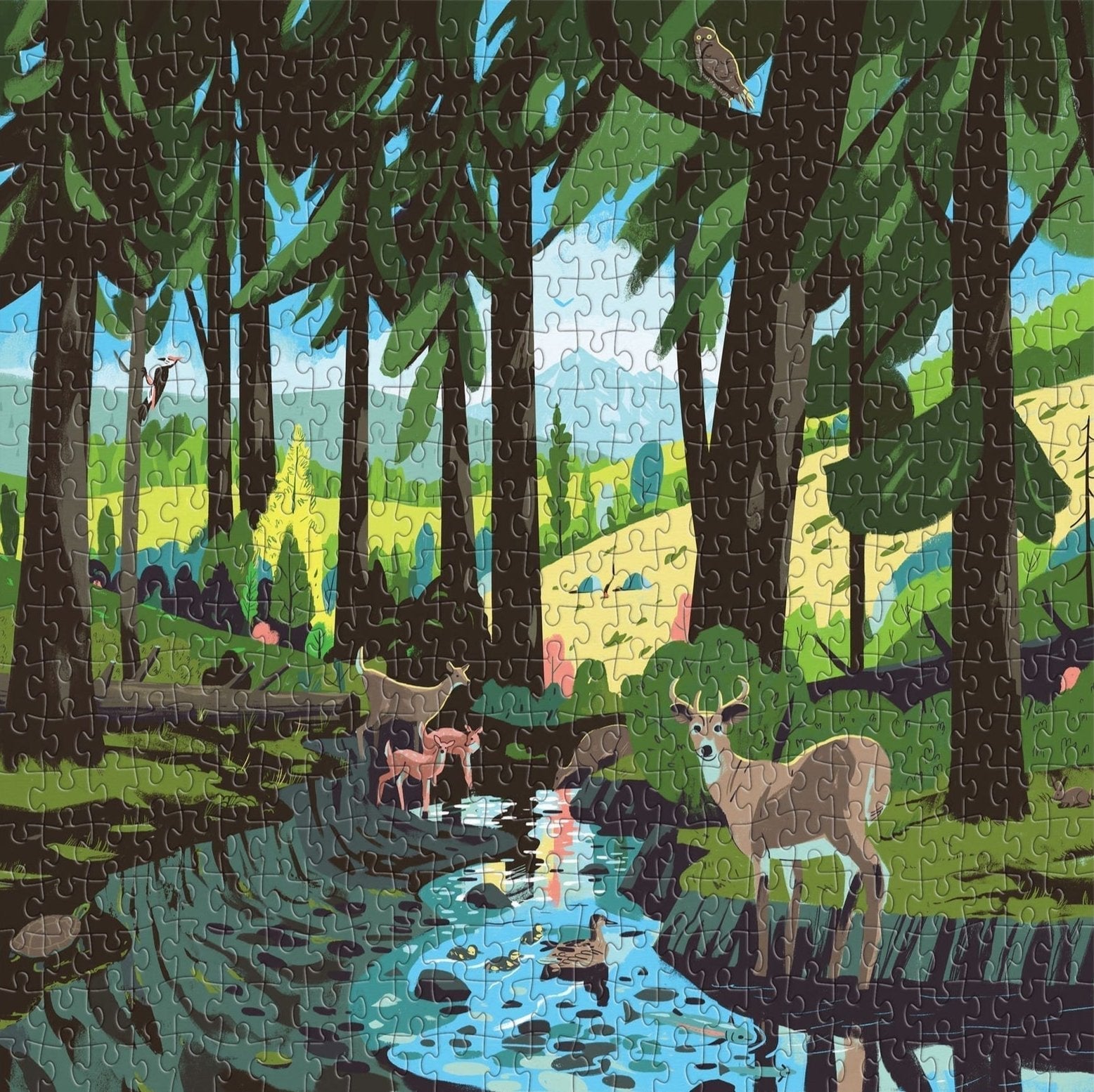 Erdei átjáró Galison 500 darabos kirakó puzzle (GA-9780735382565) - puzzlegarden