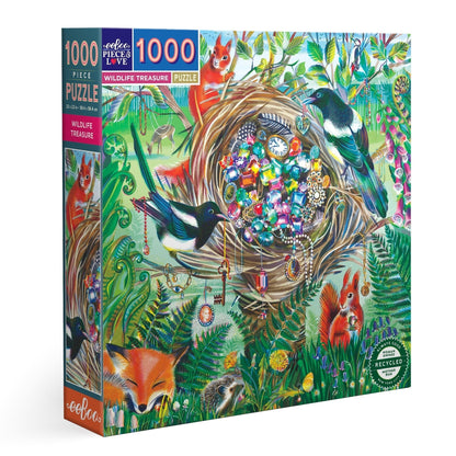 Erdei Kincsek Eeboo 1000 darabos kirakó puzzle (EB-PZTWDT 689196516023) - puzzlegarden