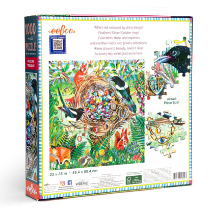 Erdei Kincsek Eeboo 1000 darabos kirakó puzzle (EB-PZTWDT 689196516023) - puzzlegarden